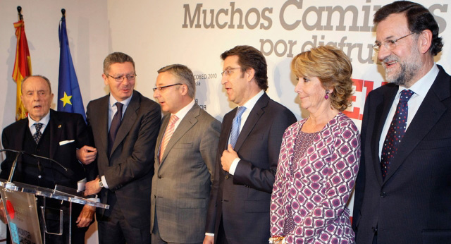 Acto de presentación del Xacobeo en Madrid