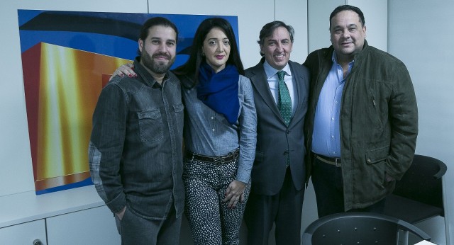 José Ramón García-Hernández en encuentro con miembros de la Coordinadora de Estudiantes venezolanos en España