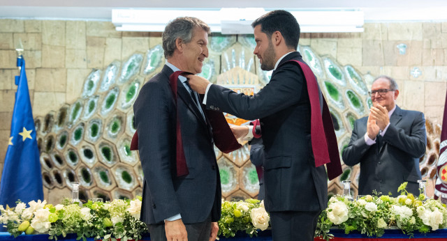 Feijóo clausura Curso Colegio Mayor Alcalá