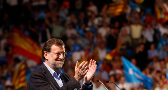 Mariano Rajoy durante su intervención en la clausura