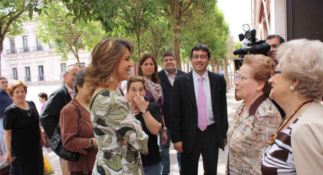 María Dolores de Cospedal visita Alcázar del Rey