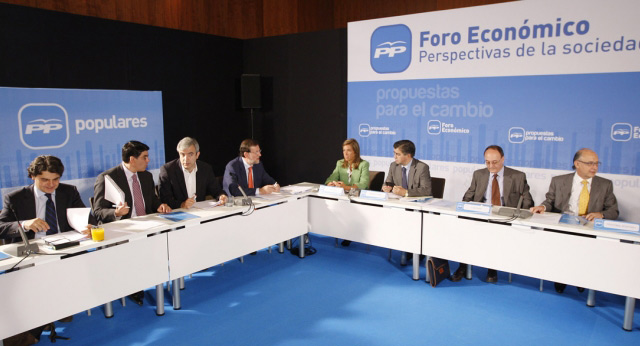 Reunión del Foro Económico del PP