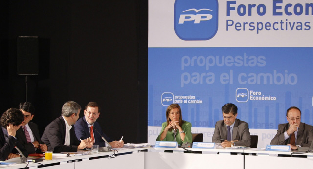 Reunión del Foro Económico del PP