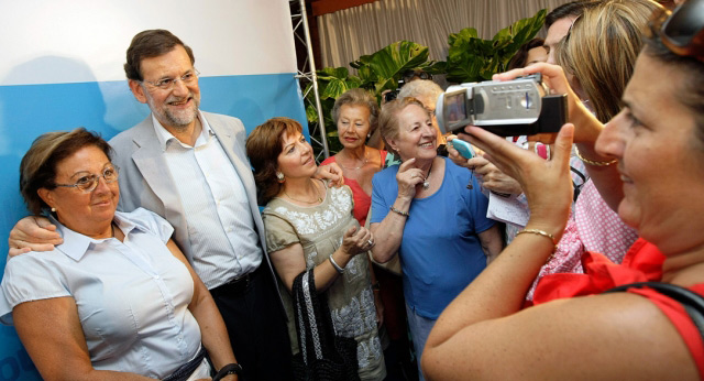 Mariano Rajoy, clausura un acto del PP andaluz en San Fernando (Cádiz)