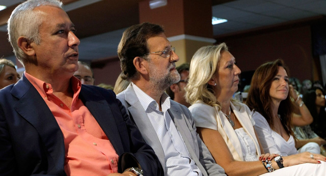 Mariano Rajoy, clausura un acto del PP andaluz en San Fernando (Cádiz)