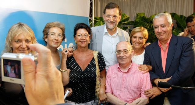 Mariano Rajoy, clausura un acto del PP andaluz en San Fernando (Cádiz)