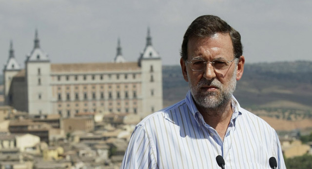 El presidente del Partido Popular, Mariano Rajoy