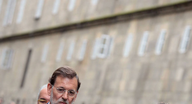 Mariano Rajoy y Alberto Núñez Feijóo
