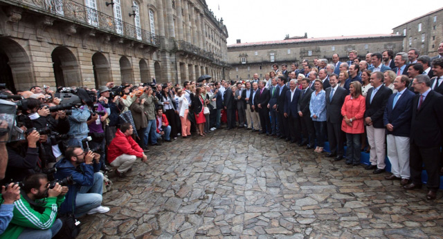 Reunión del Comité Ejecutivo Nacional del PP en Santiago de Compostela