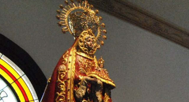 Maria Dolores de Cospedal en la Virgen de los Llanos (Albacete)