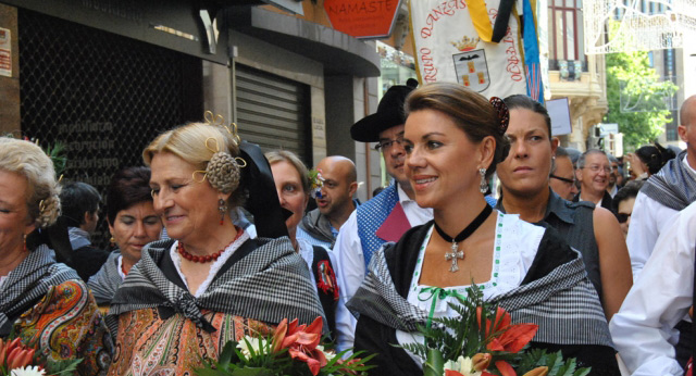 Cospedal en la Misa Manchega y Ofrenda floral a la Patrona de Albacete