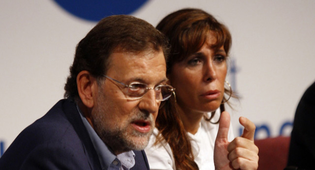 Mariano Rajoy con Alicia Sánchez-Camacho