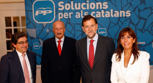 Mariano Rajoy se reúne con Alicia Sánchez Camacho sobre turismo en S `Agaró