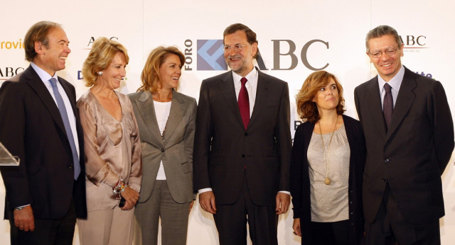 Mariano Rajoy asiste al Foro ABC