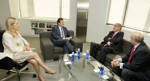 Mariano Rajoy se reúne con el sector de médicos y enfermeros