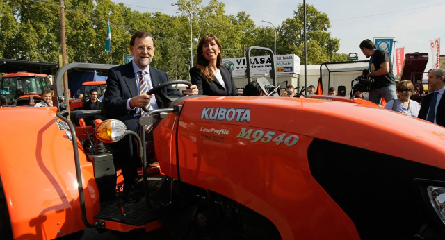 Mariano Rajoy visita la Feria Agrícola de Lleida