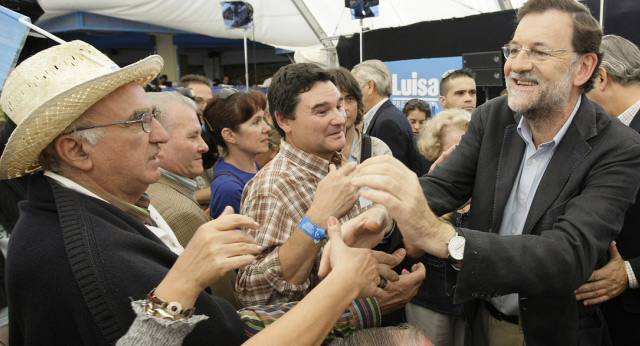 Mariano Rajoy clausura el Día del Afiliado del PP de Aaragón