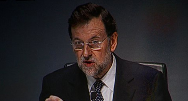 Mariano Rajoy durante su intervención en el XIII Congreso Nacional de la Empresa Familiar