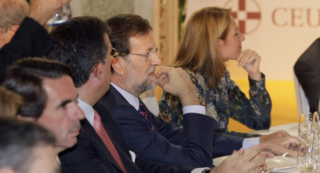 Mariano Rajoy en la entrega de los II Premios Internacionales La puerta del recuerdo,