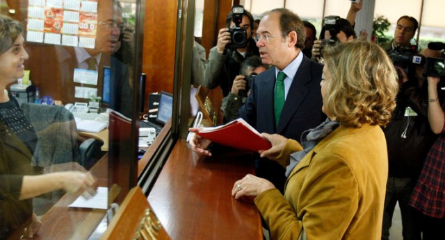Pío García Escudero en el Tribunal Constitucional