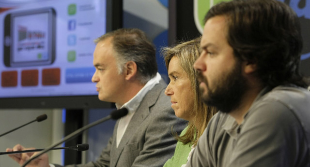 Presentación de la campaña de NNGG "No más jóvenes en paro"