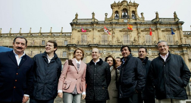 Maria Dolores de Cospedal clausura la asamblea de Alcaldes, Portavoces y Concejales del PP de Castilla y León