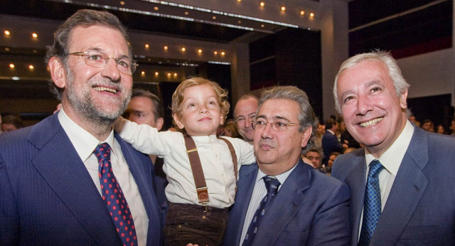 Mariano Rajoy asiste a la presentación del libro sobre Juan Ignacio Zoido. 