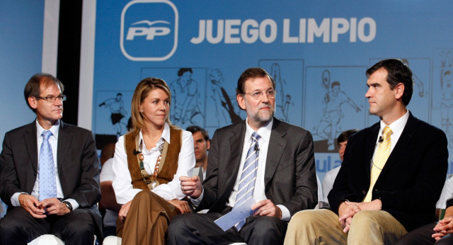 Mariano Rajoy asiste a un acto por el deporte en Guadalajara