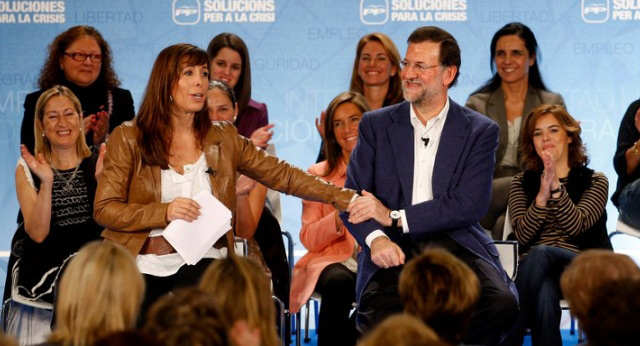 Mariano Rajoy participa en un acto en Hospitalet del Llobregat