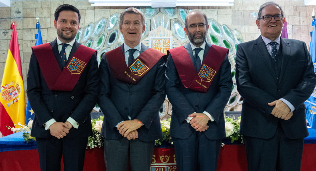Feijóo clausura Colegio Mayor Alcalá