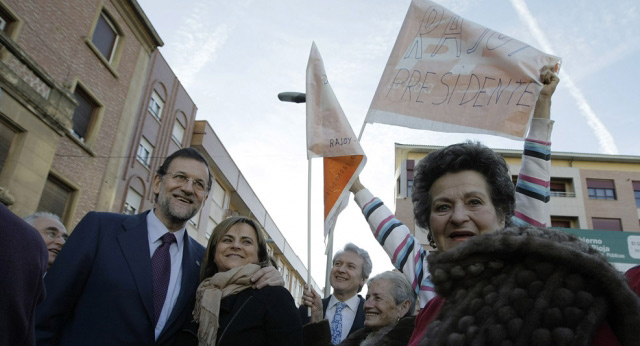 Mariano Rajoy visita la localidad de Arnedo