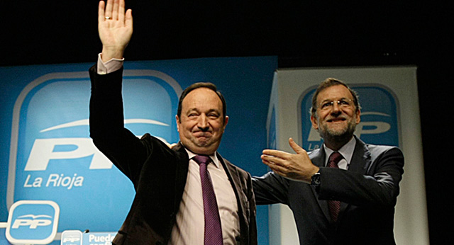 Mariano Rajoy participa en un acto del PP de La Rioja