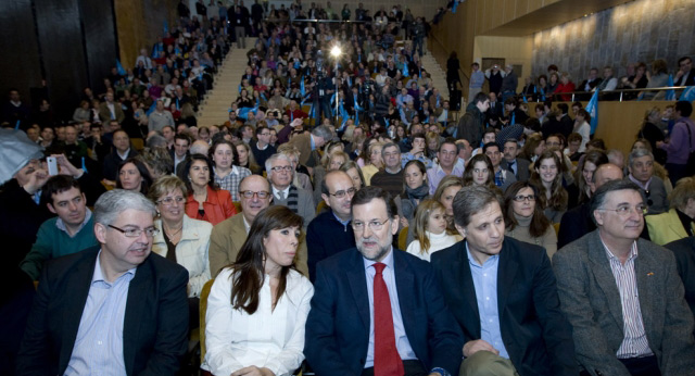Mariano Rajoy en la presentación de la alcaldía de Barcelona