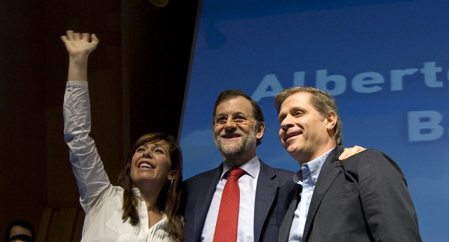 Mariano Rajoy en la presentación de la alcaldía de Barcelona