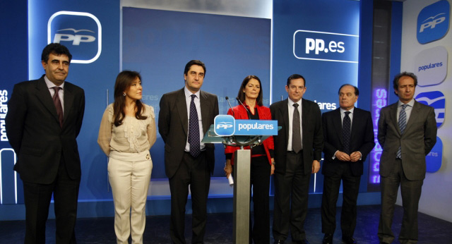 Rueda de prensa consejeros de empleo del PP