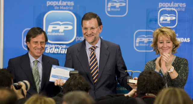 Mariano Rajoy recibe el Premio Populares de Alcobendas 2010