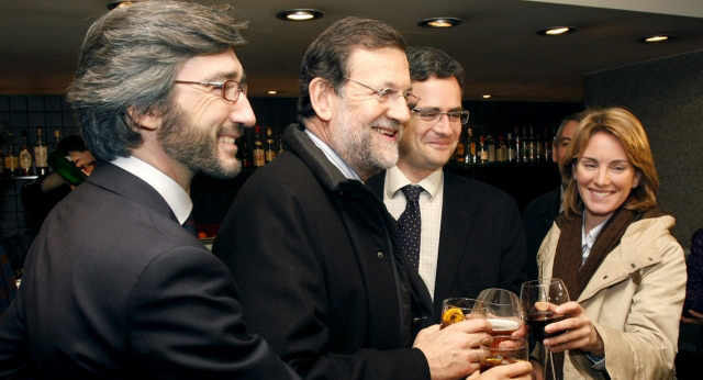 Mariano Rajoy en Bilbao. Elecciones Vascas