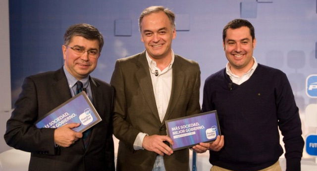 Esteban González Pons, Baudilio Tomé y Juanma Moreno presentan en Palma de Mallorca el Programa Marco del PP