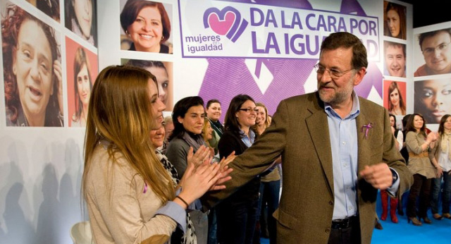 Mariano Rajoy participa en el acto con motivo del Día Internacional de la Mujer 