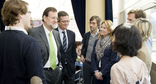 Mariano Rajoy en un acto homenaje a las víctimas del terrorismo