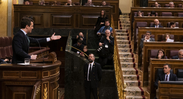 Réplica de Pablo Casado en el debate de los PGE2019