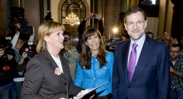 Mariano Rajoy en Barcelona