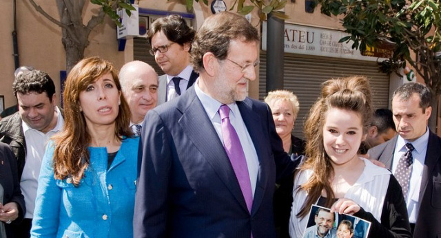 Mariano Rajoy en Viladecans
