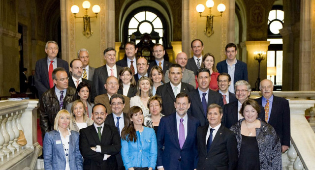 Mariano Rajoy en Barcelona