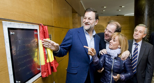 Mariano Rajoy inaugura la nueva sede del PP de León