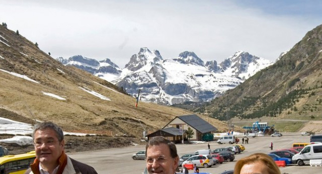 Mariano Rajoy visita Astún (Huesca)