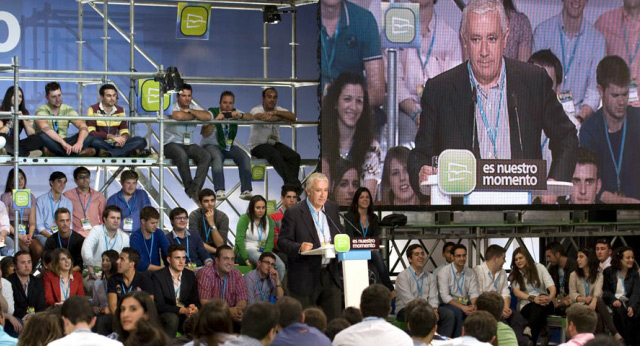 El vicesecretario de Política Autonómica y Local, Javier Arenas
