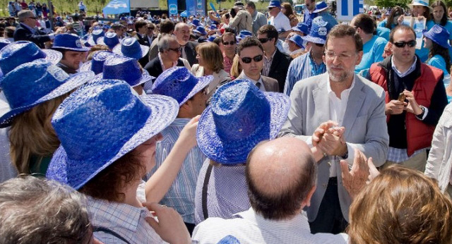 Mariano Rajoy mitin Madrid
