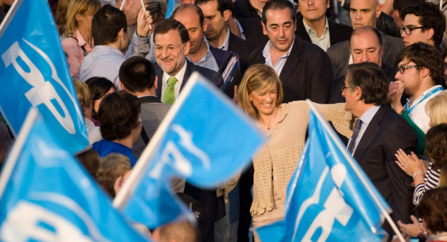 La llegada al Palacio de Congresos Princesa Leticia