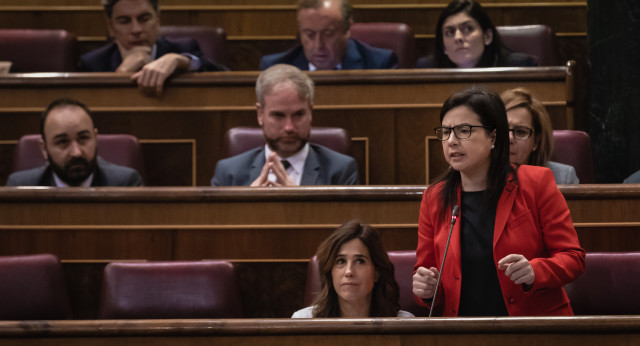 Ana Vázquez en la Sesión de Control al Gobierno